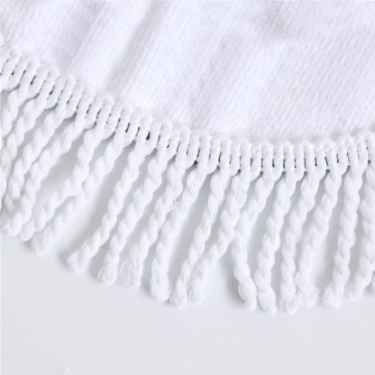 Mandala kerek strandtörölköző