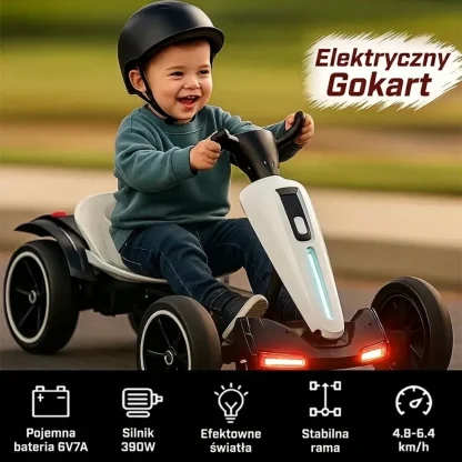 SuperKart™ elektryczny składany gokart dla dzieci