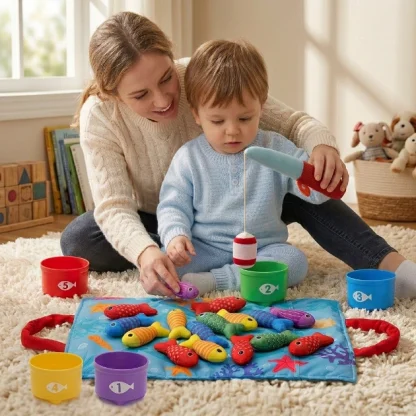 HookaPlay™ gra Montessori w łowienie i sortowanie dla maluchów