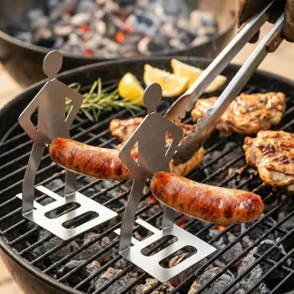 GrillBoyz™ zabawne uchwyty na kiełbaski grillowe – zestaw 3 sztuk