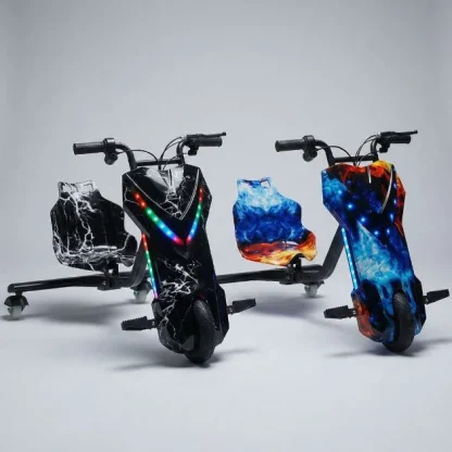 DriftMax™ elektryczny 3-kołowy kart driftowy