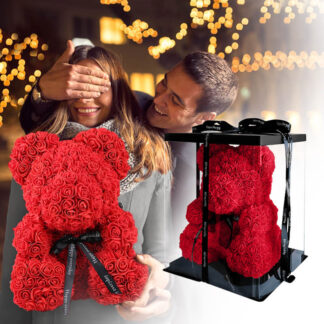 Różany miś LoveBear