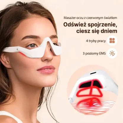 Okulary EyeGlow™ do terapii światłem i pielęgnacji oczu
