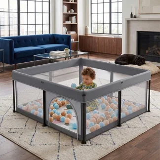 NestPlay™ składany kojec dla dziecka (127 x 127 cm)