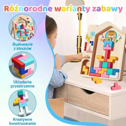 Drewniana gra dla dzieci TetriWood™