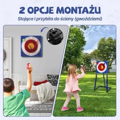 AimStrike™ gra w rzucanie toporem i shurikenami dla dzieci
