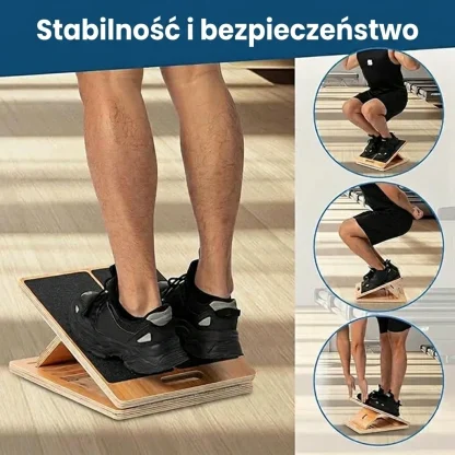 AnkleForge™ regulowana ukośna deska treningowa