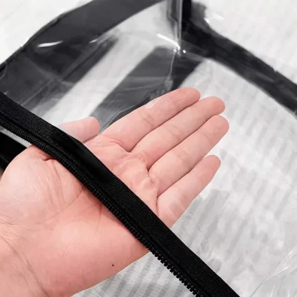 SpacePack™ przezroczyste plastikowe worki do przechowywania z zamkiem – 3 szt.