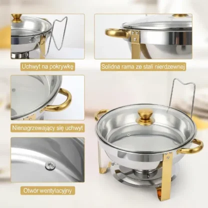 DineLux™ podgrzewacz do potraw 4,5L