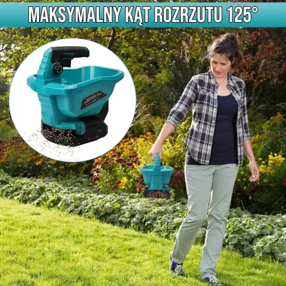 SpreadFlow™ bezprzewodowy rozsiewacz nasion i soli