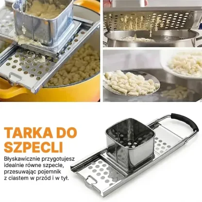 SpaetzlePro™ praska do szpecli ze stali nierdzewnej
