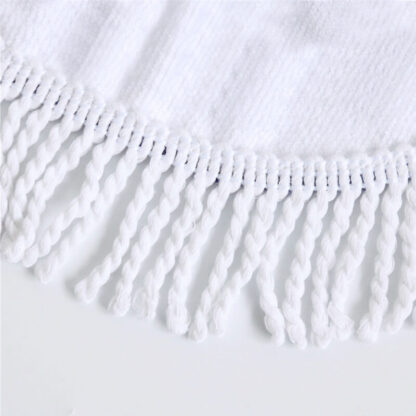 Okrągły ręcznik plażowy Mandala