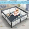 NestPlay™ składany kojec dla dziecka (127 x 127 cm)