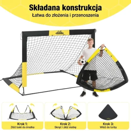 SoccerShot™ dziecięca bramka piłkarska z tarczą
