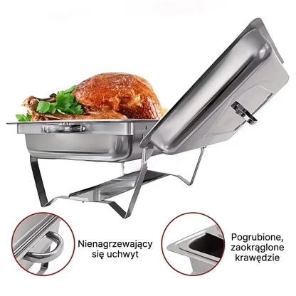 BuffetPro™ podgrzewacz do potraw z dwoma przegrodami
