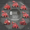 MagnaFleet™ 8 w 1 magnetyczny zestaw konstrukcyjny z płytek