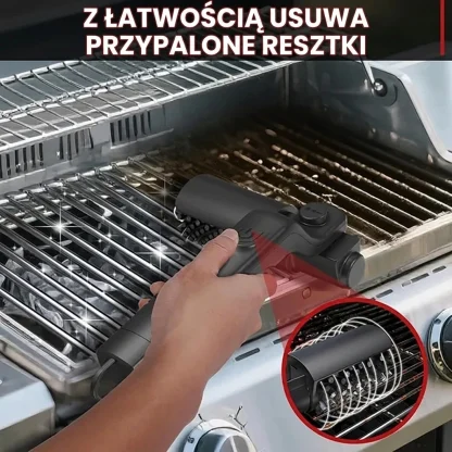 CharBlaze™ elektryczna szczotka do czyszczenia grilla