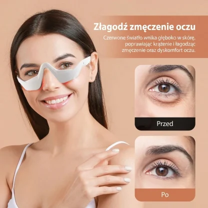 Okulary EyeGlow™ do terapii światłem i pielęgnacji oczu