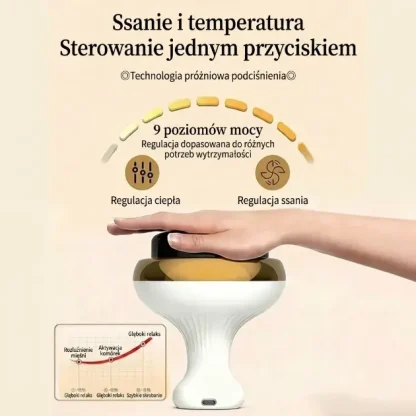 CelluSculpt™ antycellulitowy masażer rozgrzewający do ujędrniania skóry