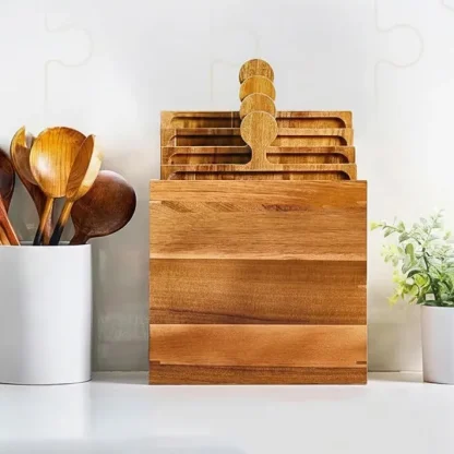 PuzzleTray™ zestaw drewnianych tacek do puzzli