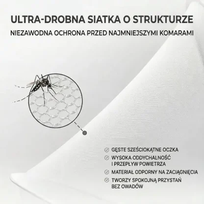 ItchyBarrier™ składana moskitiera dla niemowląt