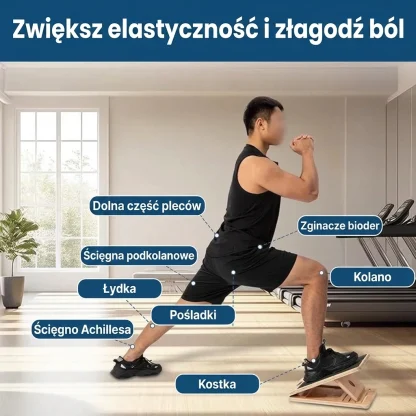 AnkleForge™ regulowana ukośna deska treningowa-middle