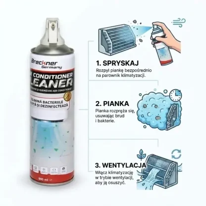 CoolFoam™ pianka do czyszczenia i dezynfekcji klimatyzacji 500 ml-middle