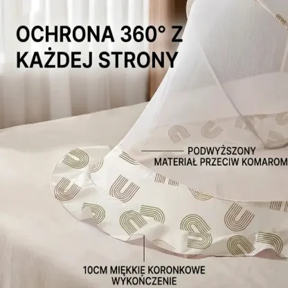 ItchyBarrier™ składana moskitiera dla niemowląt-middle