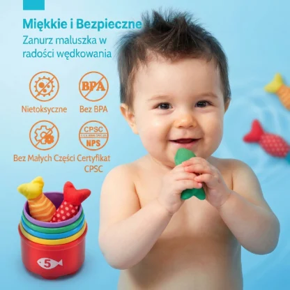 HookaPlay™ gra Montessori w łowienie i sortowanie dla maluchów-middle