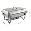 BuffetPro™ podgrzewacz do potraw z dwoma przegrodami-middle