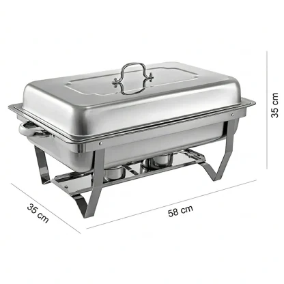 BuffetPro™ podgrzewacz do potraw z dwoma przegrodami-middle
