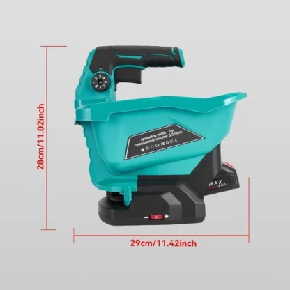 SpreadFlow™ bezprzewodowy rozsiewacz nasion i soli-middle