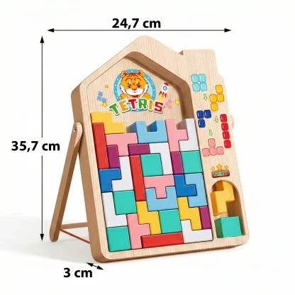 Drewniana gra dla dzieci TetriWood™-middle