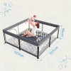 NestPlay™ składany kojec dla dziecka (127 x 127 cm)-middle