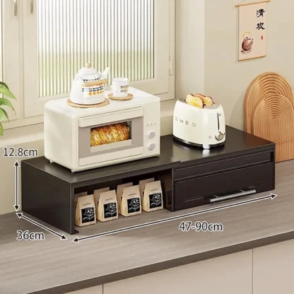 CounterSlide™ dwukierunkowo rozsuwany organizer na blat-middle