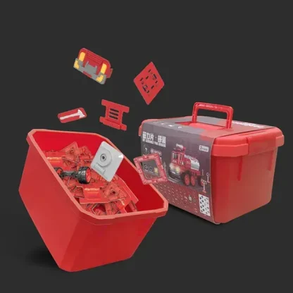 MagnaFleet™ 8 w 1 magnetyczny zestaw konstrukcyjny z płytek-middle