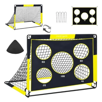 SoccerShot™ dziecięca bramka piłkarska z tarczą