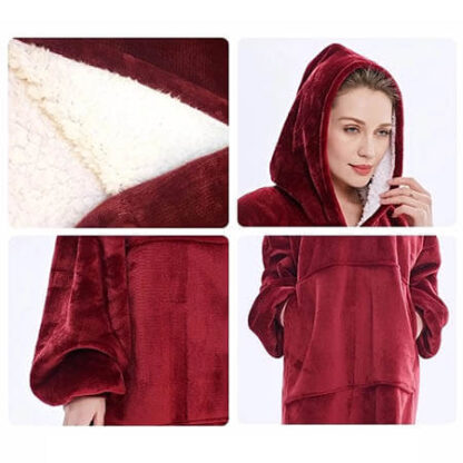 Pătură cu mâneci SnugHug-middle