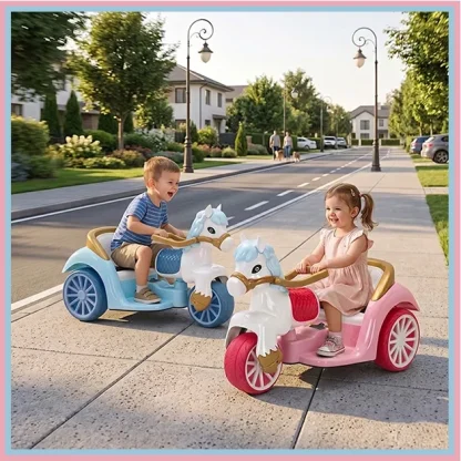 RoyalRide™ otroška električna konjska kočija