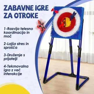 AimStrike™ igra metanja sekire in šurikenov za otroke
