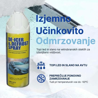 IceDeFro™ sprej za odmrzovanje (450 ml)