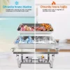 BuffetPro™ grelna posoda z dvema predeloma