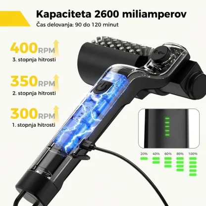 CharBlaze™ električna krtača za čiščenje žara