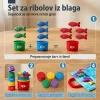 HookaPlay™ Montessori igra ribolova in razvrščanja za malčke