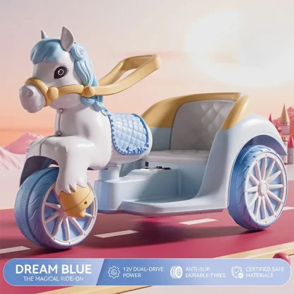 RoyalRide™ otroška električna konjska kočija