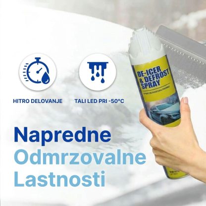 IceDeFro™ sprej za odmrzovanje (450 ml)