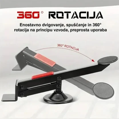SwiftLift™ vrtljiv dvigalnik za vrata in plošče